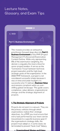 PMP CAPM Exam Prep: With AI iPhone Screenshot 4