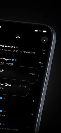 Capture d'écran de XChat sur iPhone 2