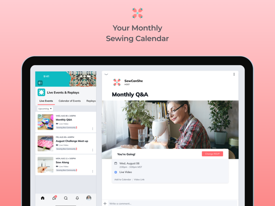 SewCanShe Sewing Bee iPad screenshot 2 - Lifestyle app