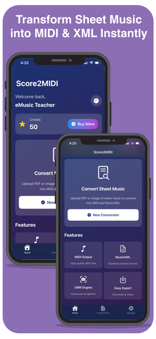 Score2MIDI - eMusicTeacher Screenshot 1 of 6