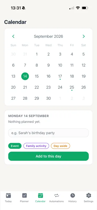 Tend Daily screenshot 3 of 3