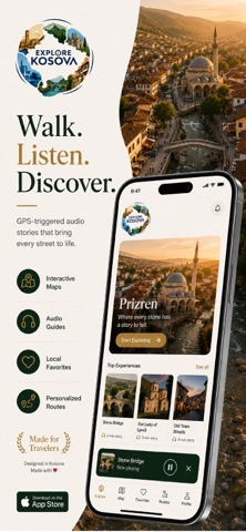 Explore Kosova iPhone screenshot