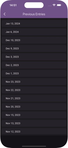 DigiDiary screenshot