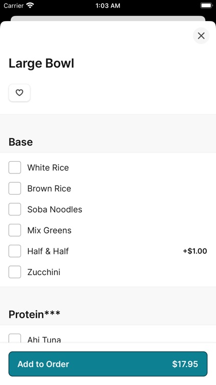 Sweetfish Poké Bowls & Sushi screenshot-3
