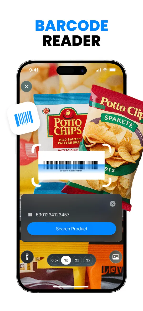 #3. QR Code: Reader & Maker (iOS) 게시자: Appsolut Limited