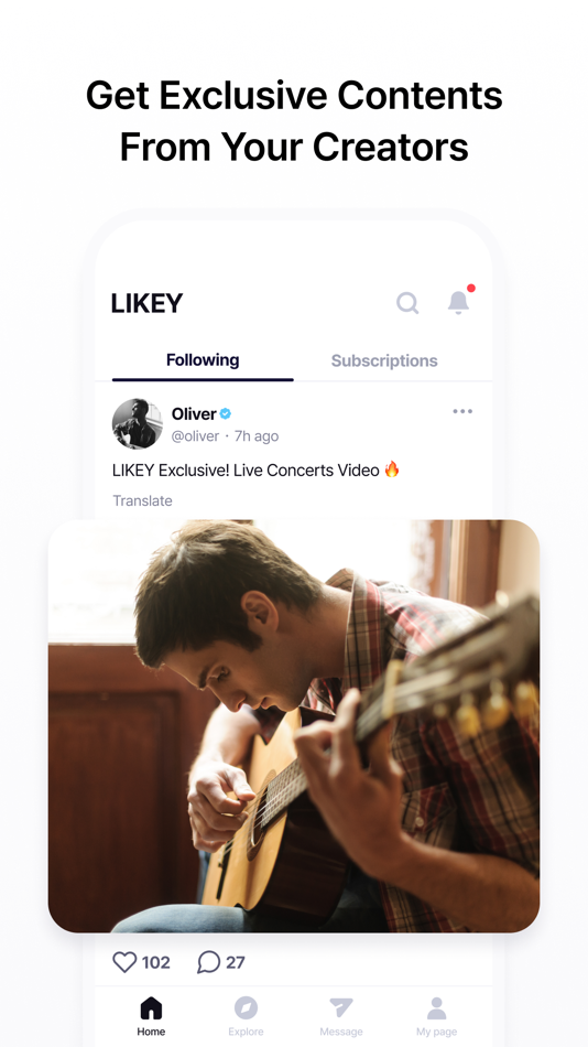 #2. Likey - Interact with Creators (iOS) 由: TPC Internet