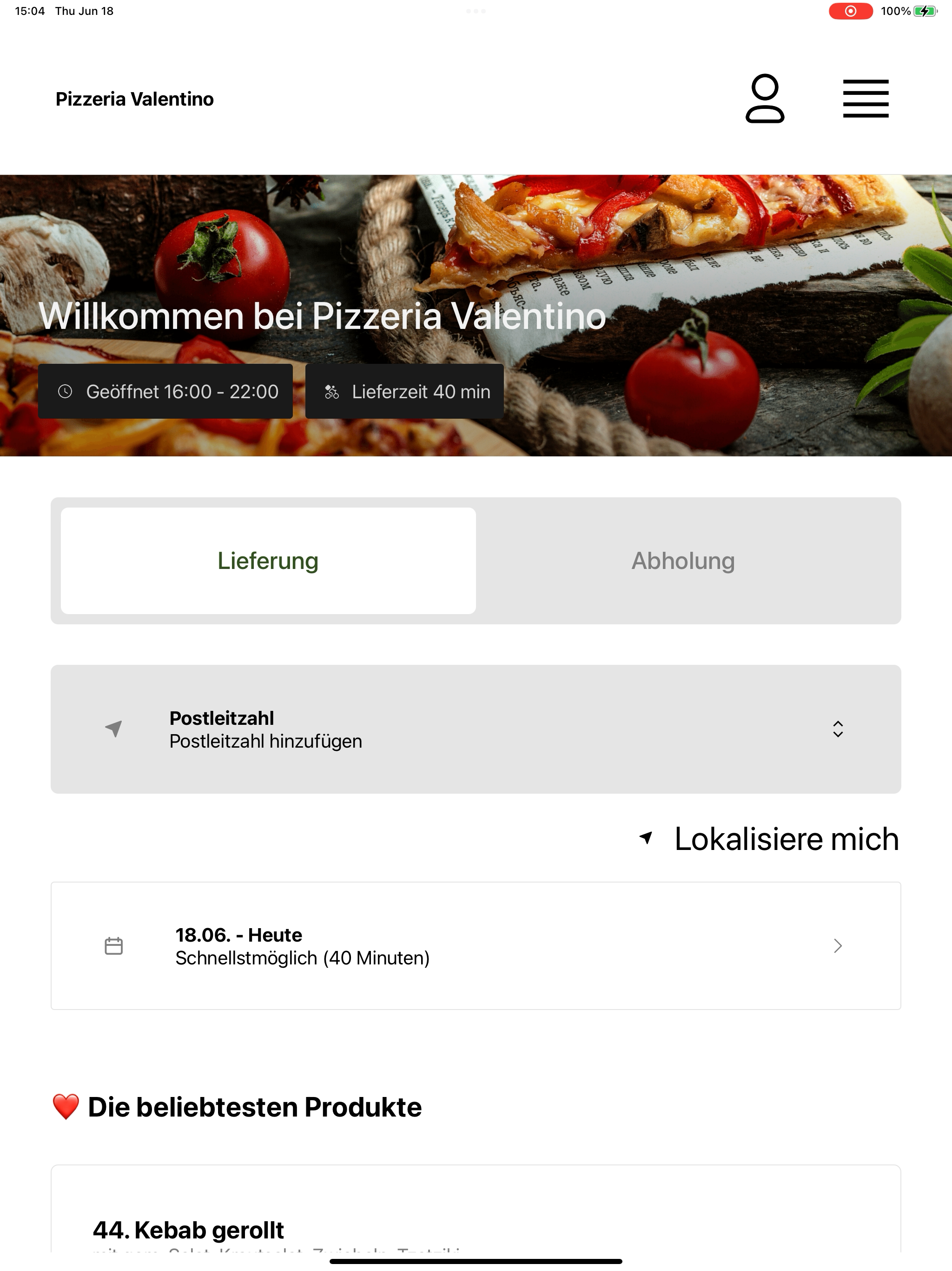Pizzeria Valentino Rheine screenshot 7