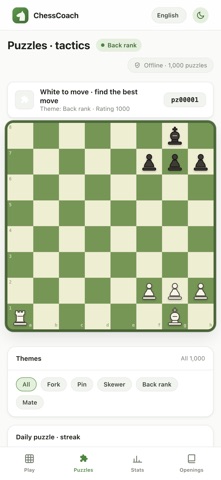 ChessCoach - Chess vs AI Screenshot 5 of 6