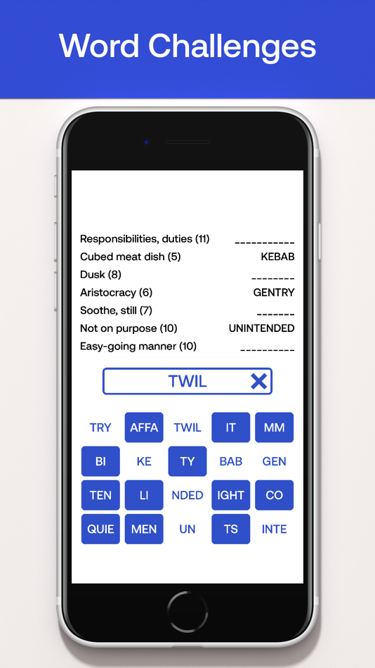 #5. Crossword - by puzzling.com (iOS) 来自: AppyNation Ltd.