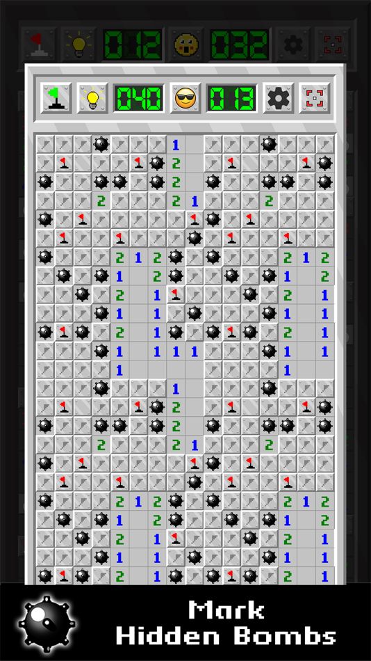 #1. Minesweeper: Retro (iOS) 由: Winter Sun Technology Company Limited