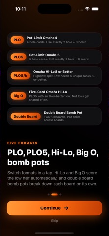 PLO Pro: Omaha Calculator Screenshot 2 of 4