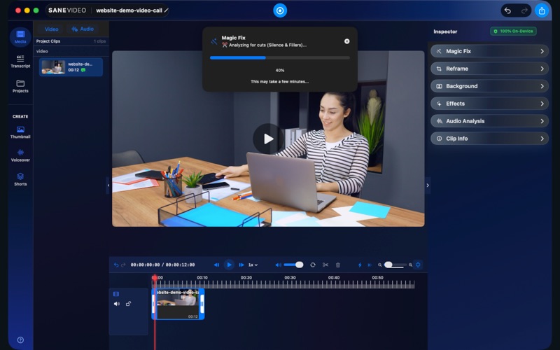 SaneVideo screenshot