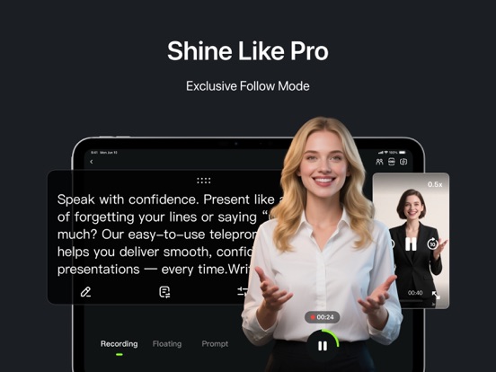 Teleprompter: Prompt Smart Pro