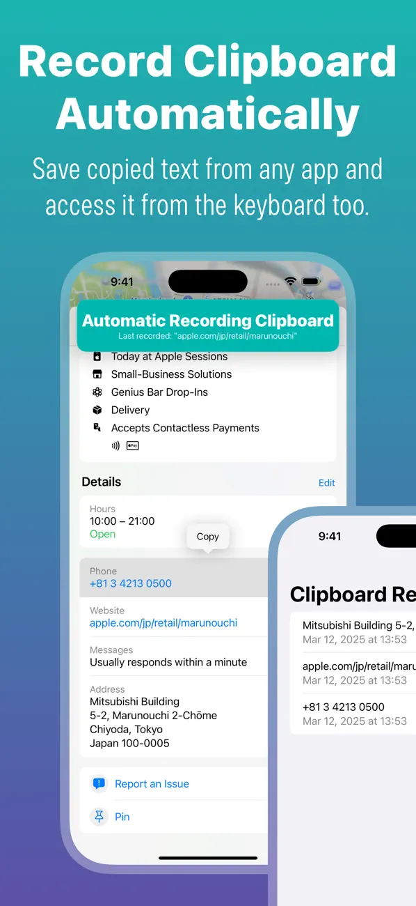 #2. CannedText Clipboard Keyboard (iOS) By: Yuta Hirobe
