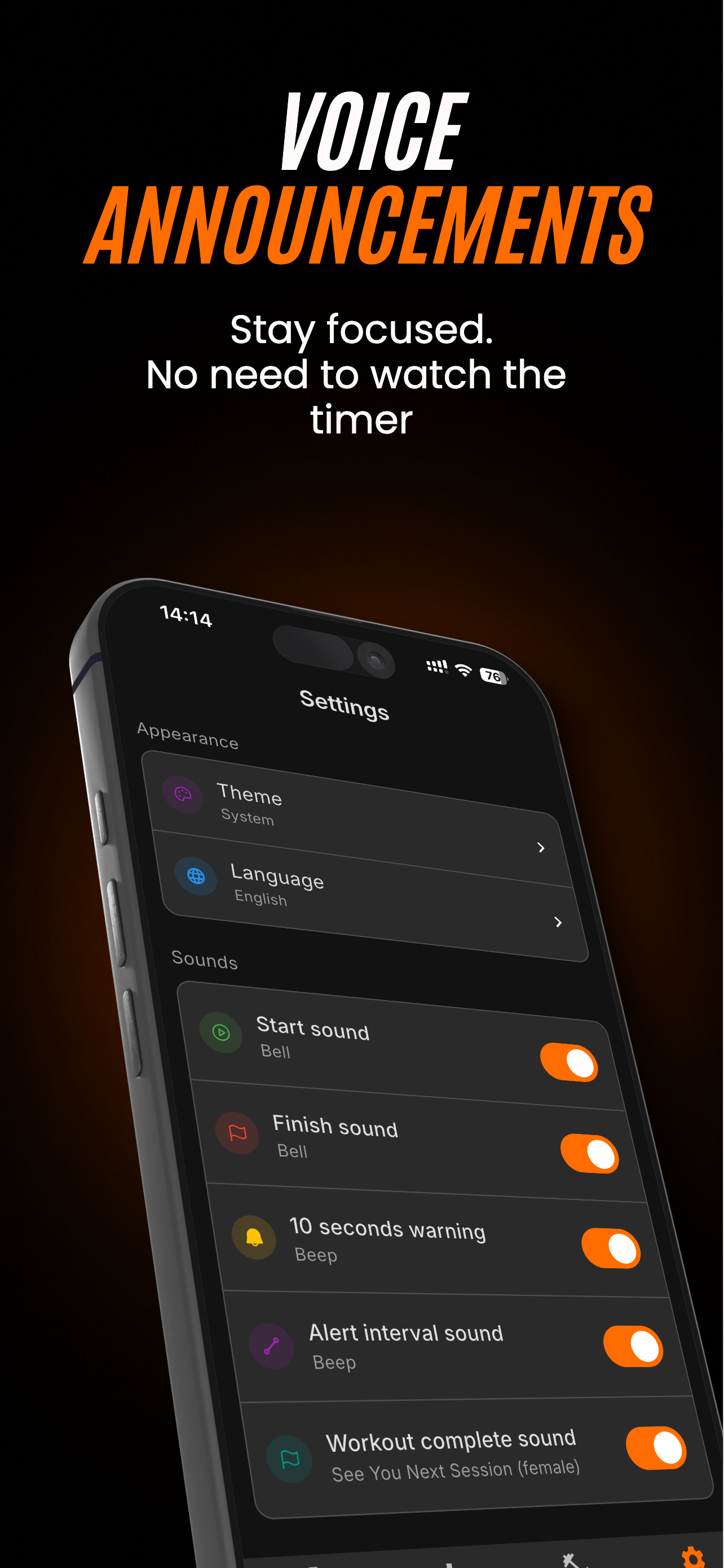 Professional boxing timer screenshot 5