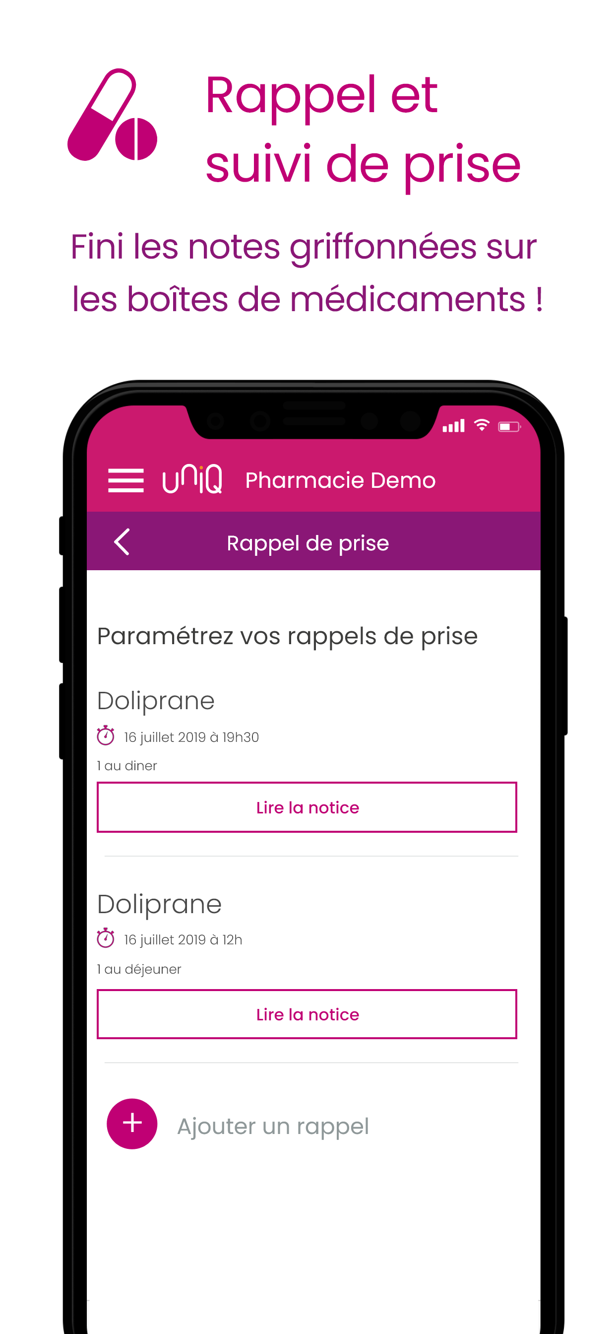 Ma pharmacie UniQ