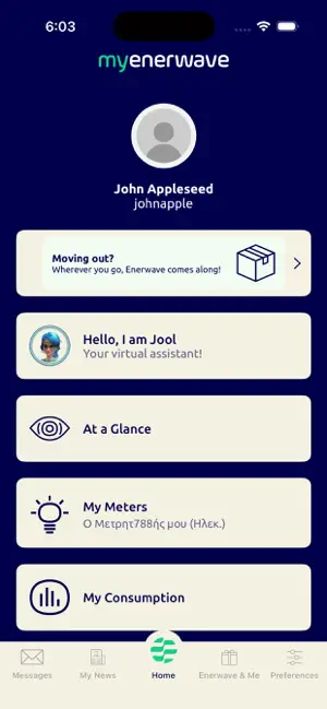 myEnerwave screenshot 2