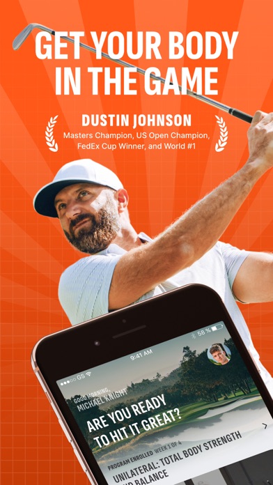 Golf Fitness by HIT IT GREAT® Screenshot