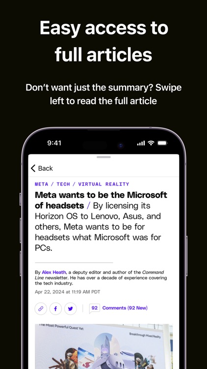 Echo: Smart News Summaries screenshot-4