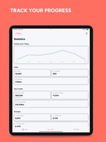 Steppa - Track & Explore iPad screenshot 1
