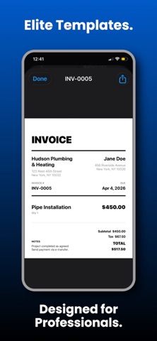 InvoiceKit: Invoice Generator screenshot