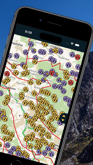 Hory.app: Mountain Explorer Screenshot