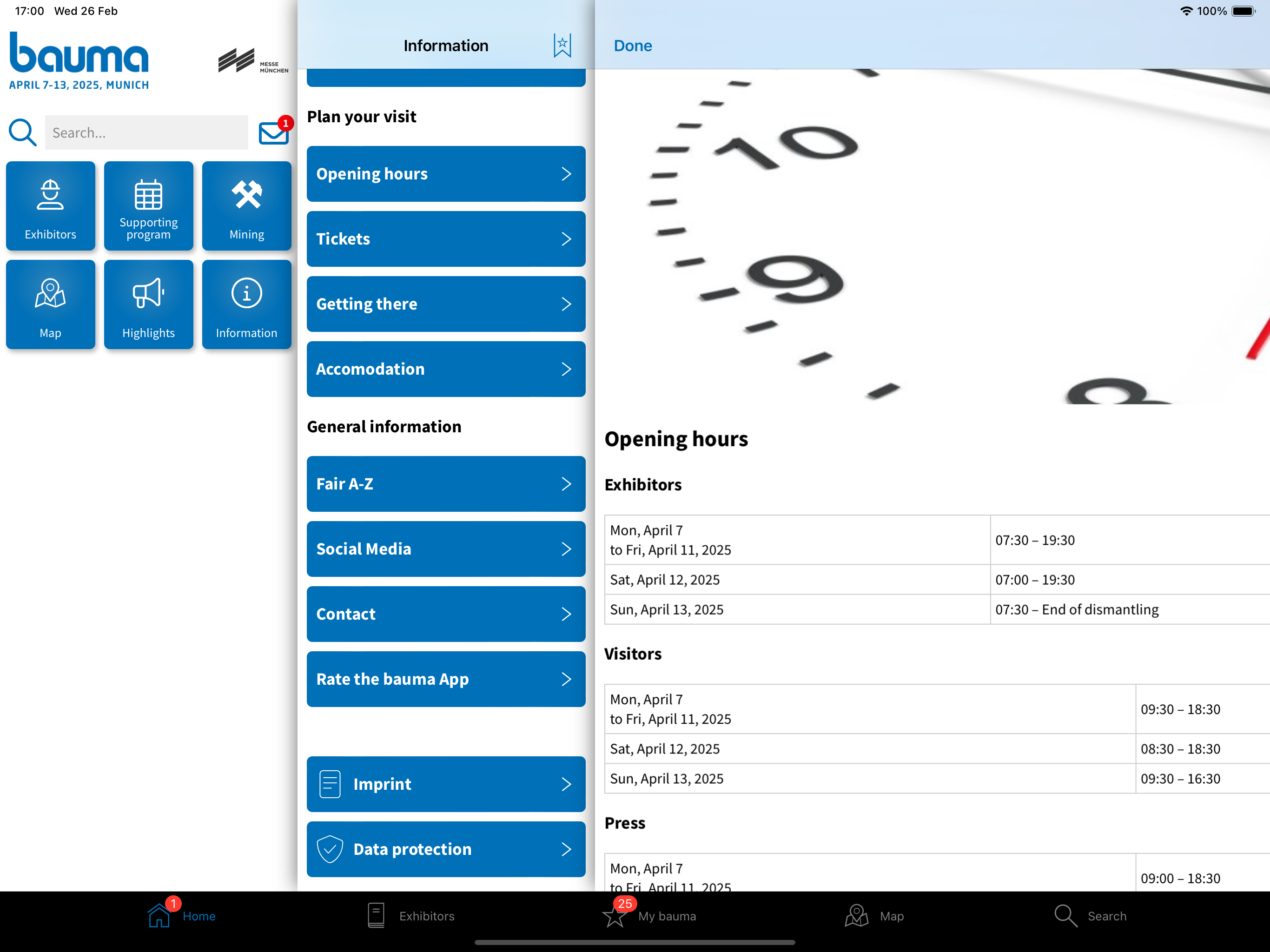bauma app