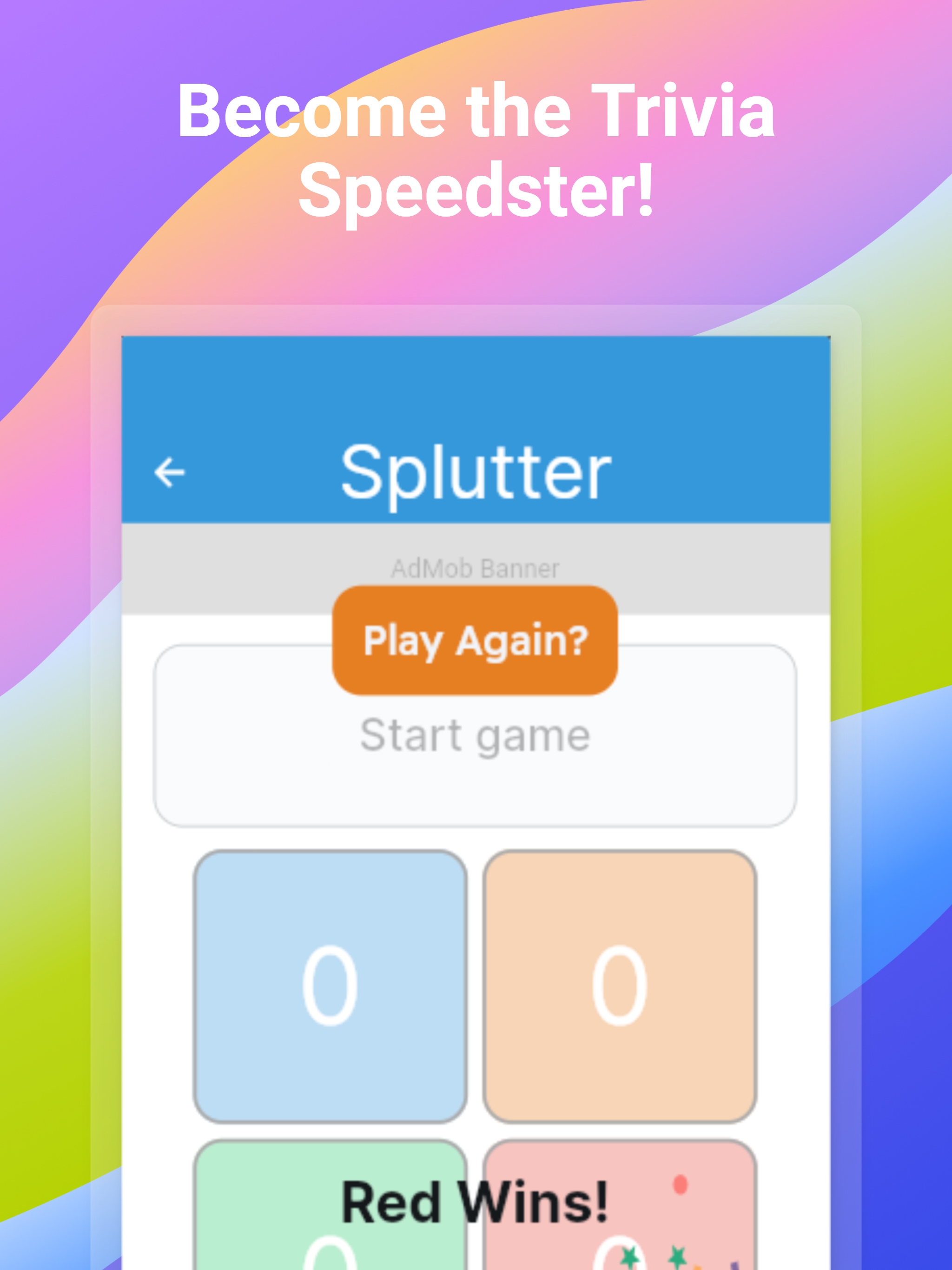 Splutter - Speed Trivia screenshot 4