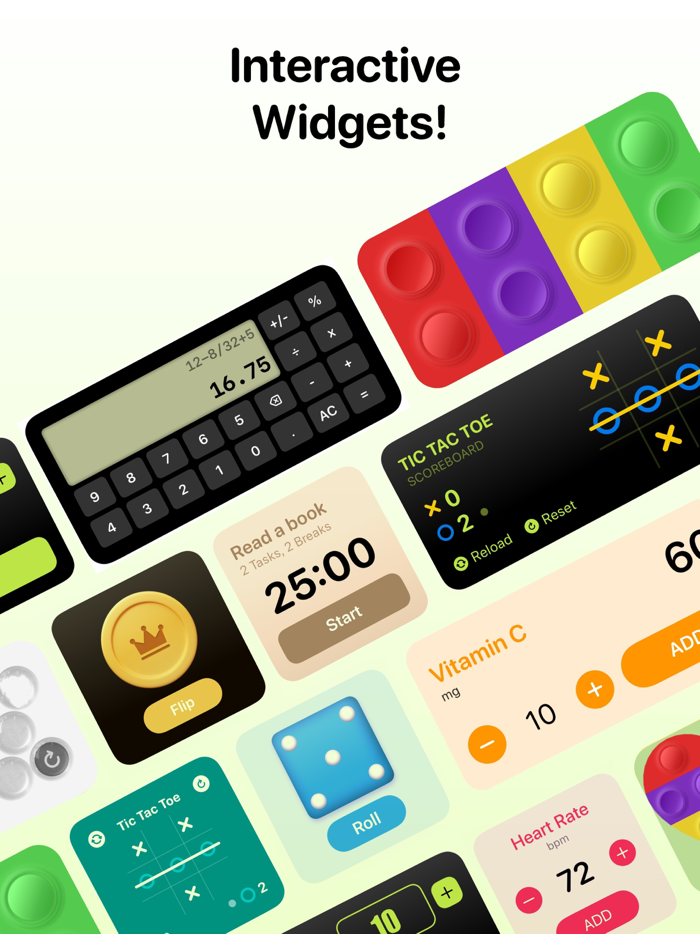 Interactive Widgets Widgetive