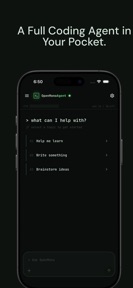 OpenMono: AI Coding Agent screenshot