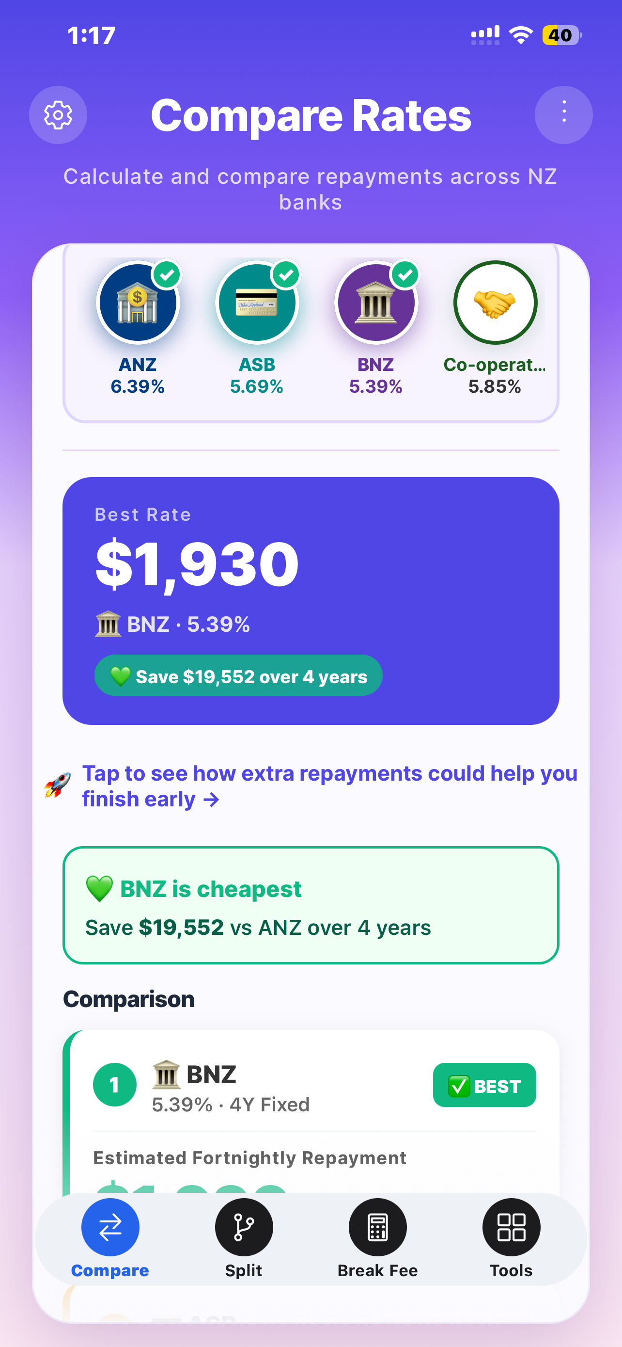 NZ Mortgage Calculator screenshot 4