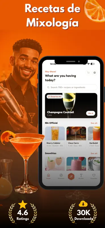 Cocktail Recipes : Bartender screenshot 1 of 9