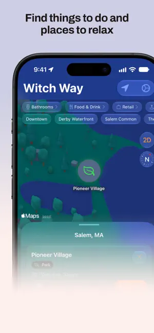 Witch Way - Salem Navigation screenshot 3