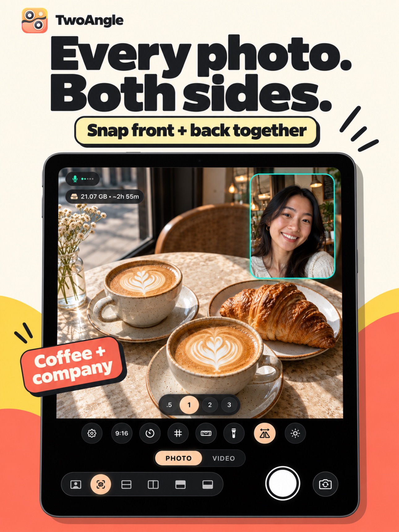Screenshot 9 of TwoAngle: Dual Camera Recorder