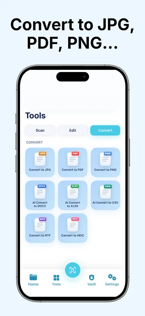 Screenshot #2 pour PDF & Document Scanner.