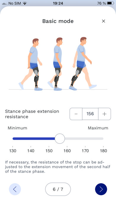 connectgo.pro by ottobock. iPhone screenshot 8 - Medical app