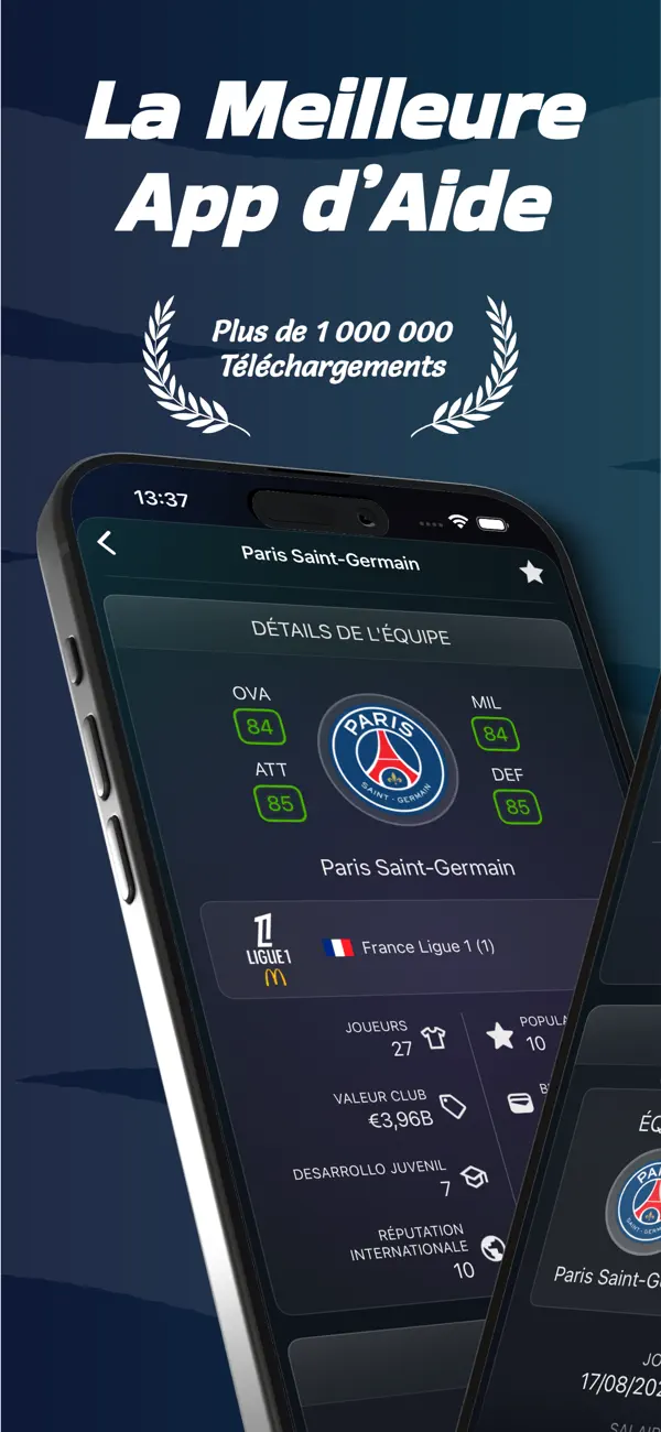 Screenshot #1 pour Potentials: FC26 Career Mode