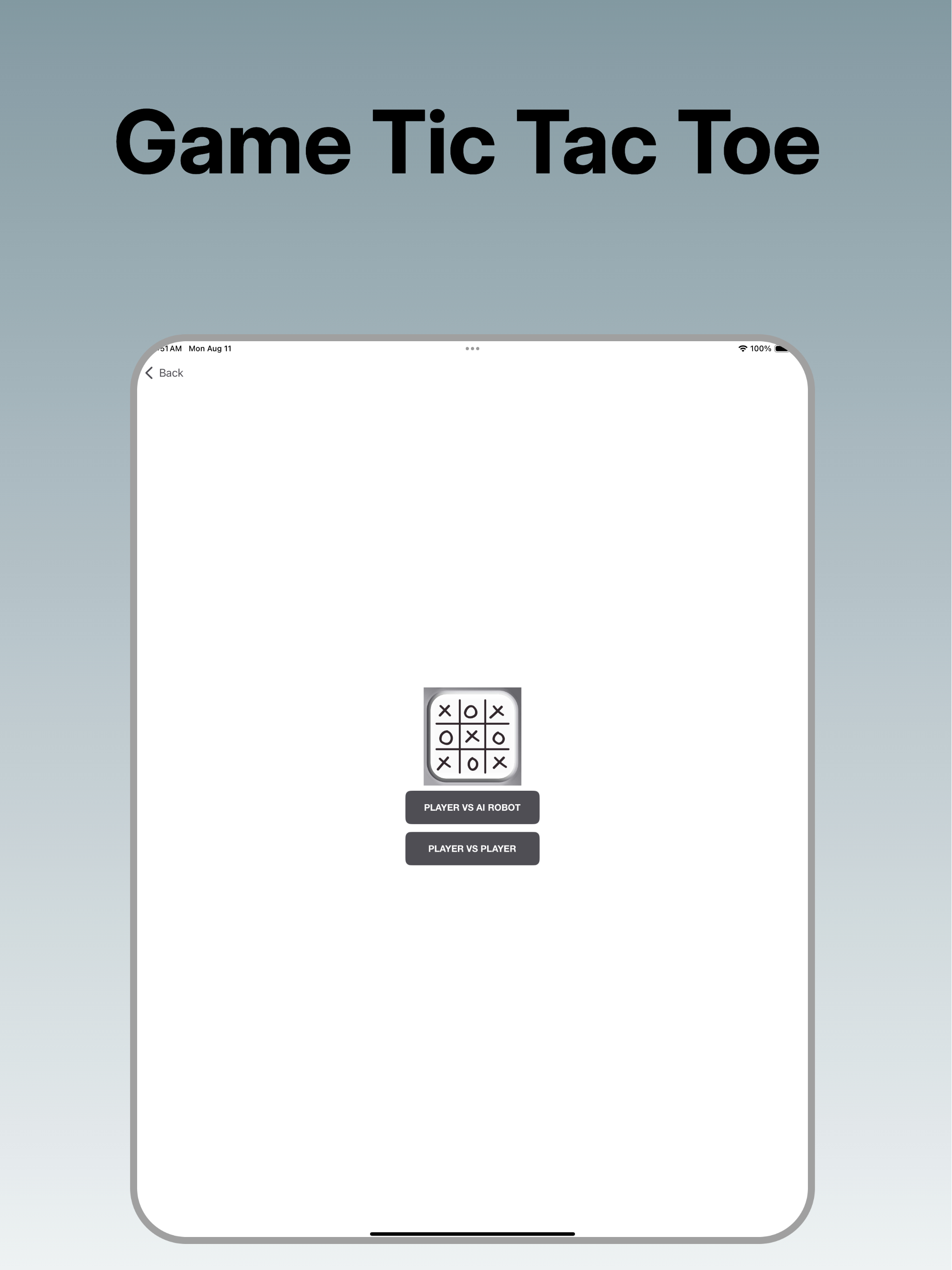 Tic Tac Toe - Fun Game Play