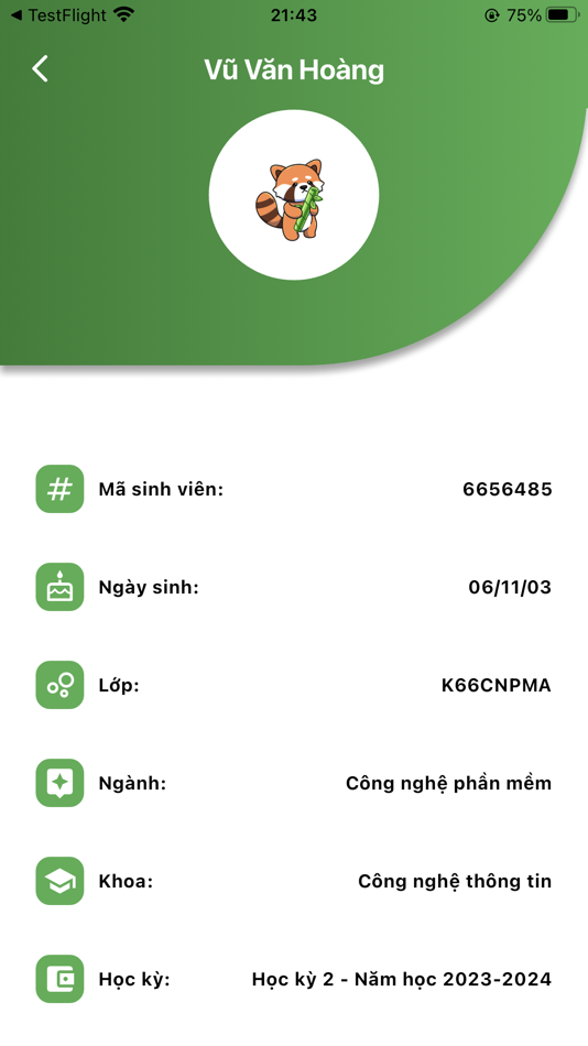 #6. Uni Schedule (iOS) 由: Hoang Vu Van