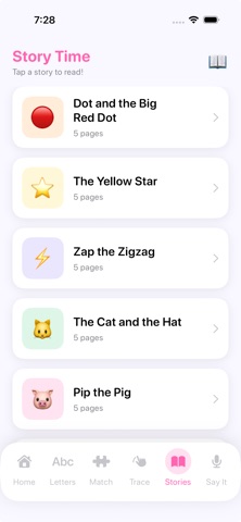 PhonicsNest - Learn to Read iPhone screenshot
