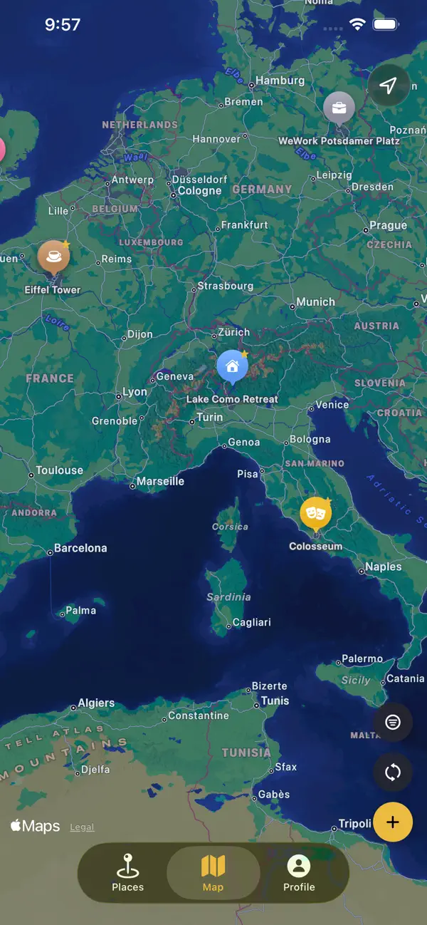 #5. OneLocation Pro (iOS) De: Maher Zidan