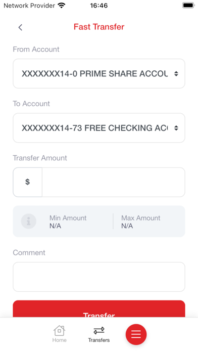 Light Commerce Mobile Banking Screenshot