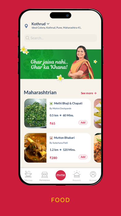 Myma - Home Cooked Food Screenshot
