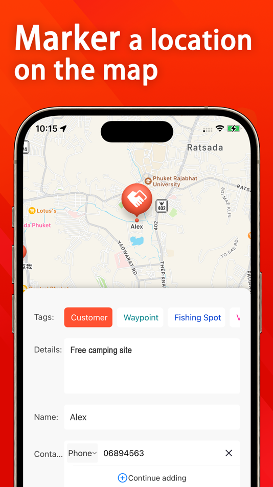 #2. Map Marker:Pin, Track&Discover (iOS) 由: 海瑞 彭