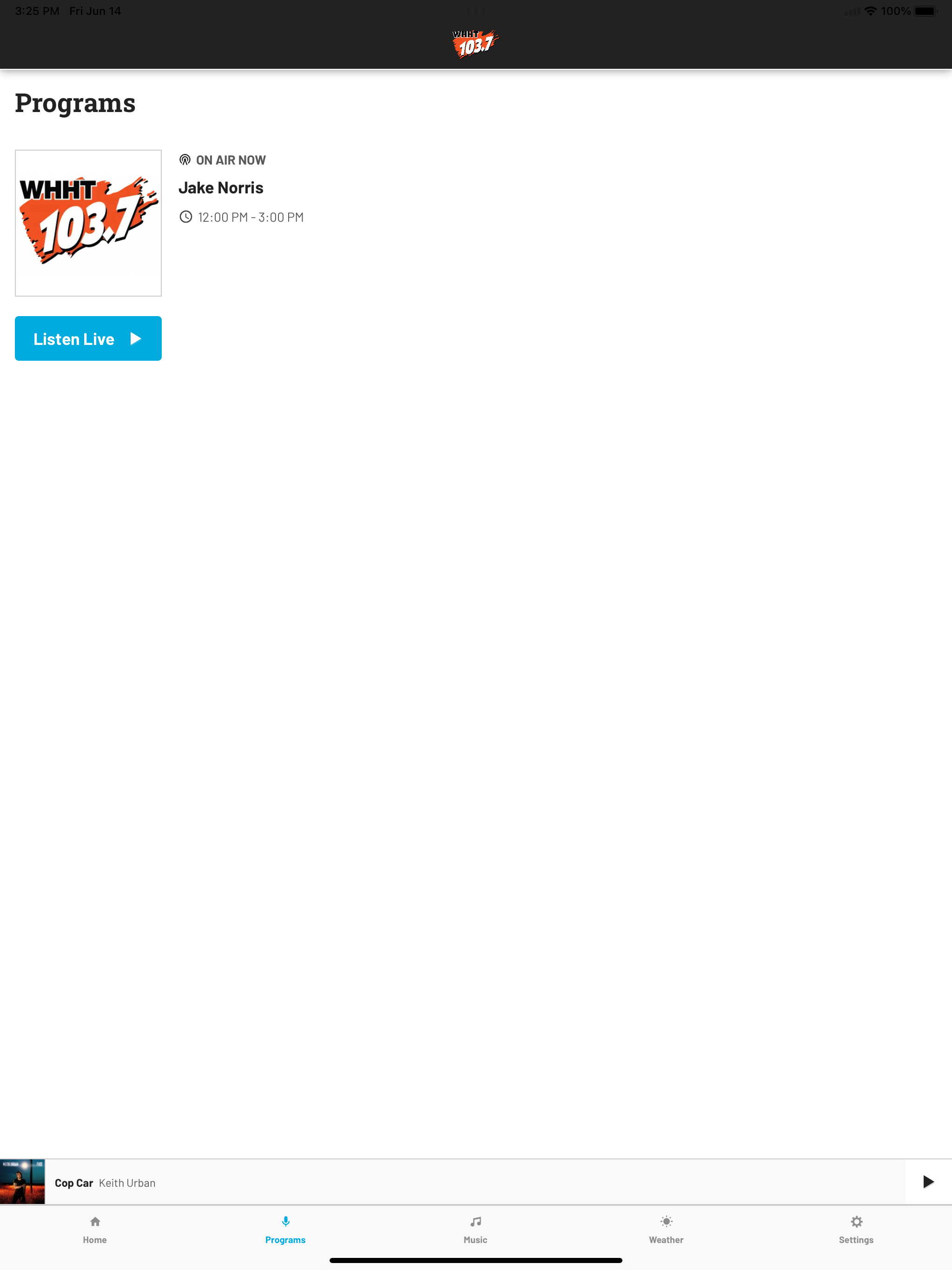 103.7 WHHT