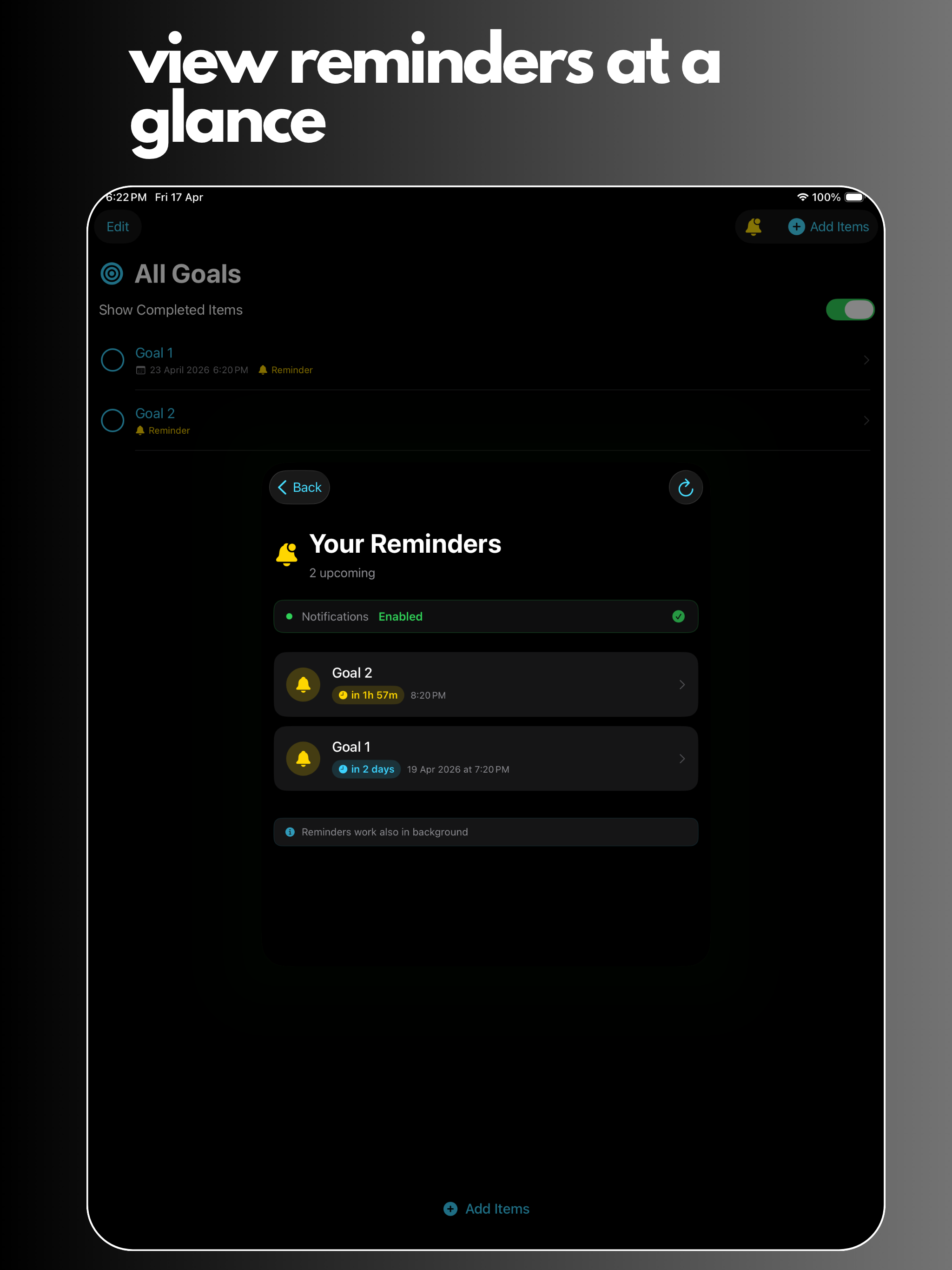 Goals - To Do List & Reminders screenshot 15