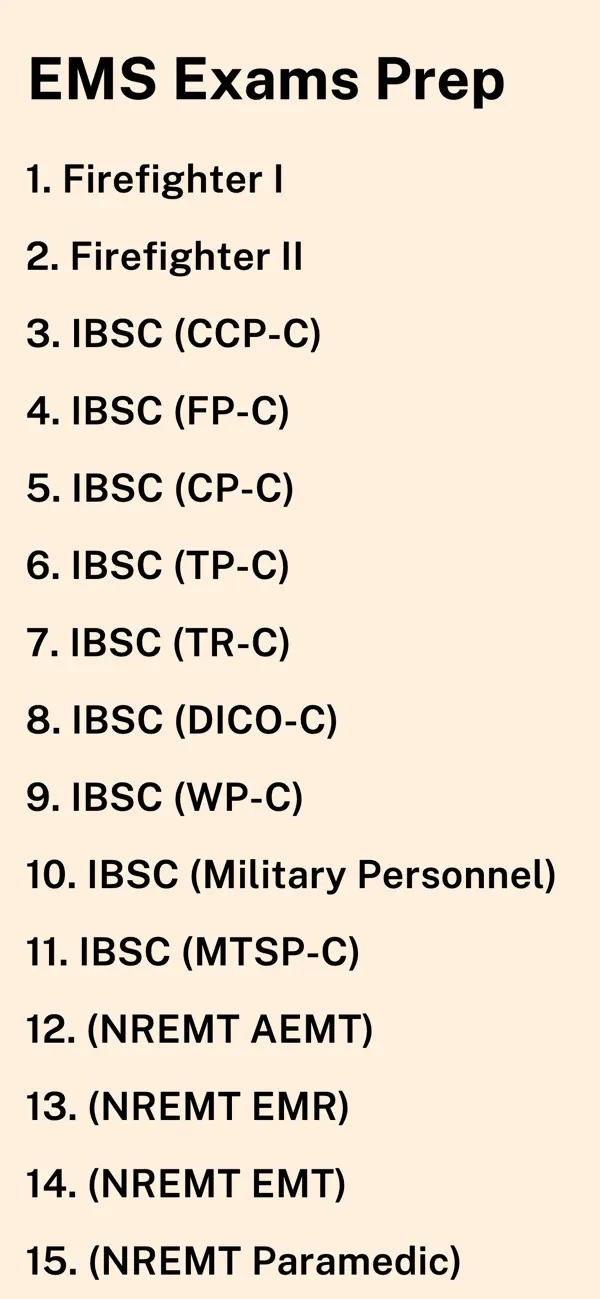 Screenshot #1 pour Ultimate EMS Exams Prep