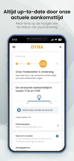 My Dyna Track & Trace iPhone screenshot 2