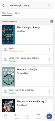 App screenshot