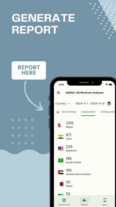 AdStat: Ad Revenue Analyzer Screenshot